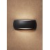 Φωτιστικό Απλίκα Διπλής Κατεύθυνσης με ντουί E27 Ρητίνης Μαύρο IP54 Fumagalli Francy